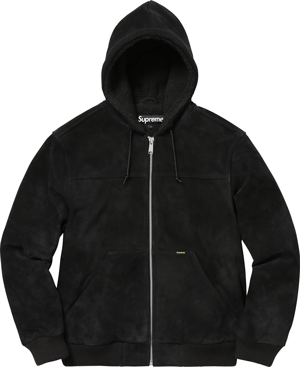 Hooded Suede Work Jacket view 15